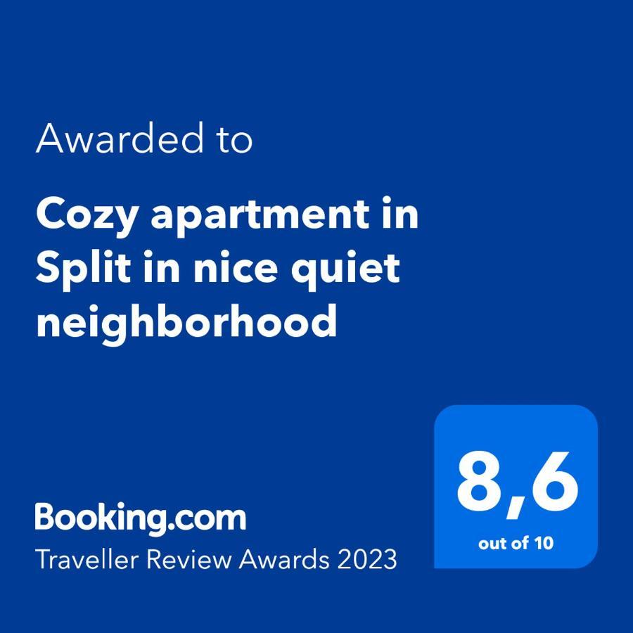 Cozy Apartment In Split In Nice Quiet Neighborhood Ngoại thất bức ảnh
